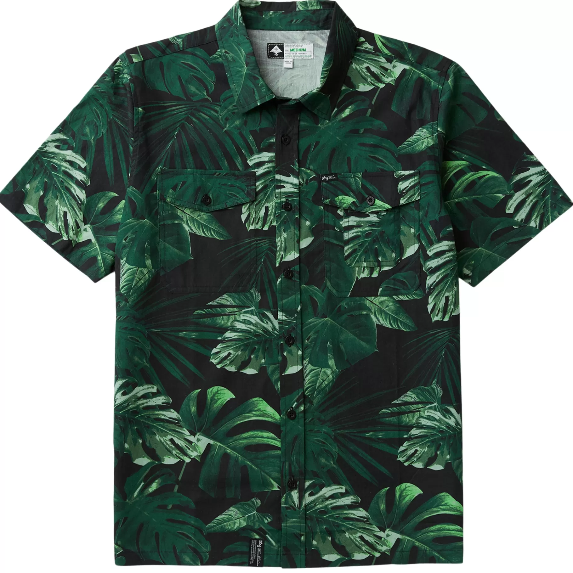 Hombres LRG Camisa Tejida Tropic Natural Zone