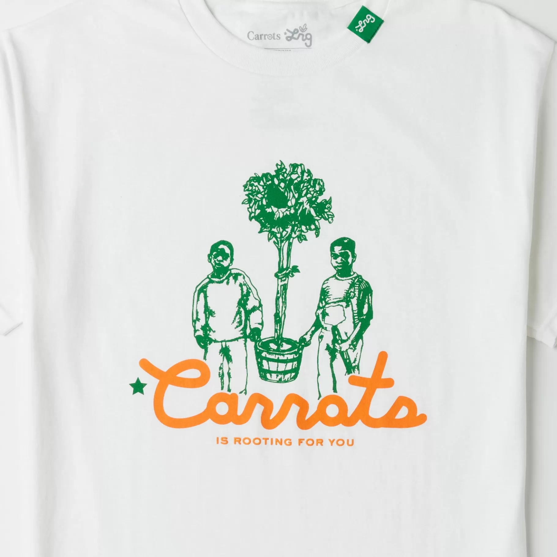 Hombres LRG Camiseta Carrots X Rooting 4 Life