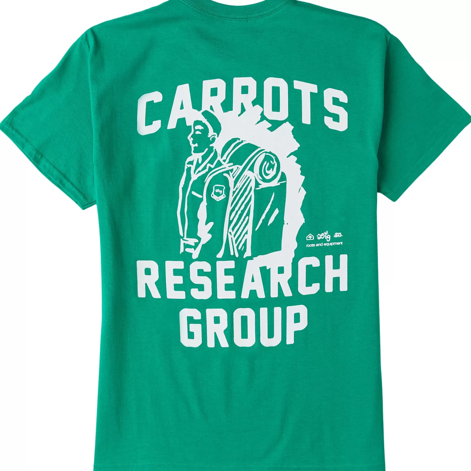 Hombres LRG Camiseta Del Grupo De Investigacion Carrots X