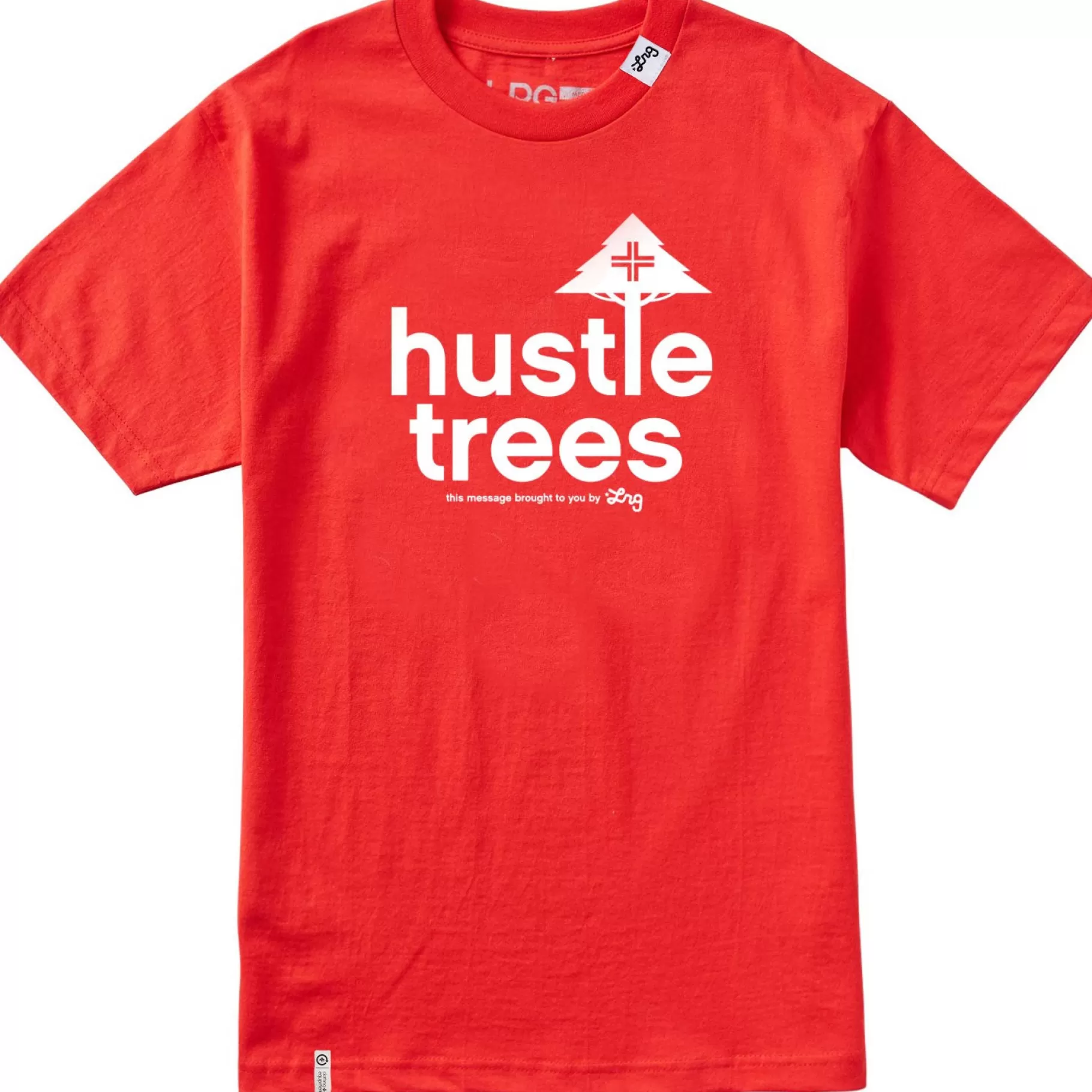 Hombres LRG Camiseta Hustle Trees