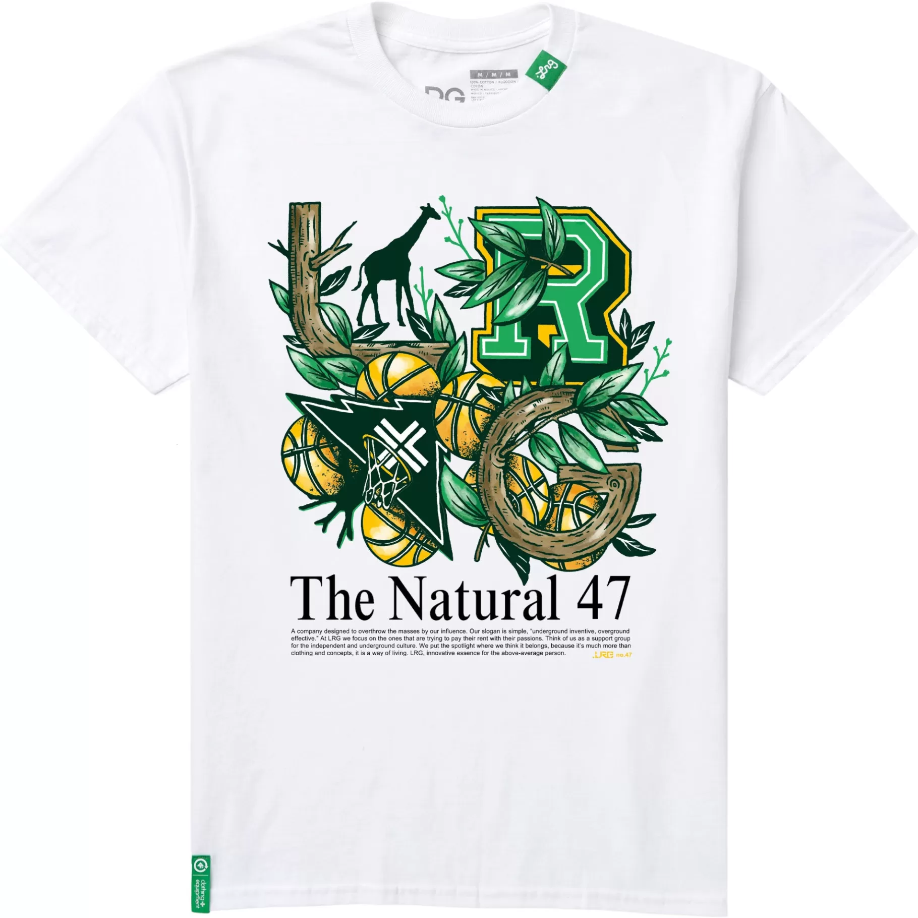 Hombres LRG Camiseta Natural 47