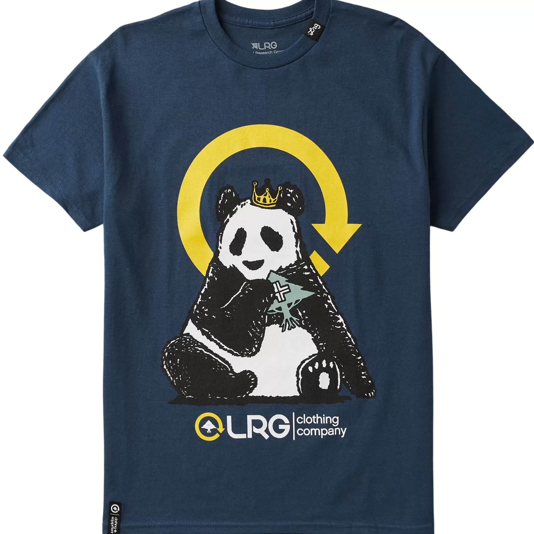 Hombres LRG Camiseta Rey Arbol Panda