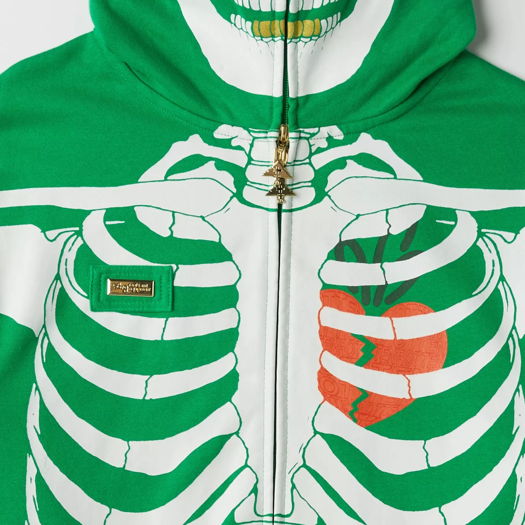 Hombres LRG Carrots X Dead Serious Sudadera Con Capucha Y Cremallera