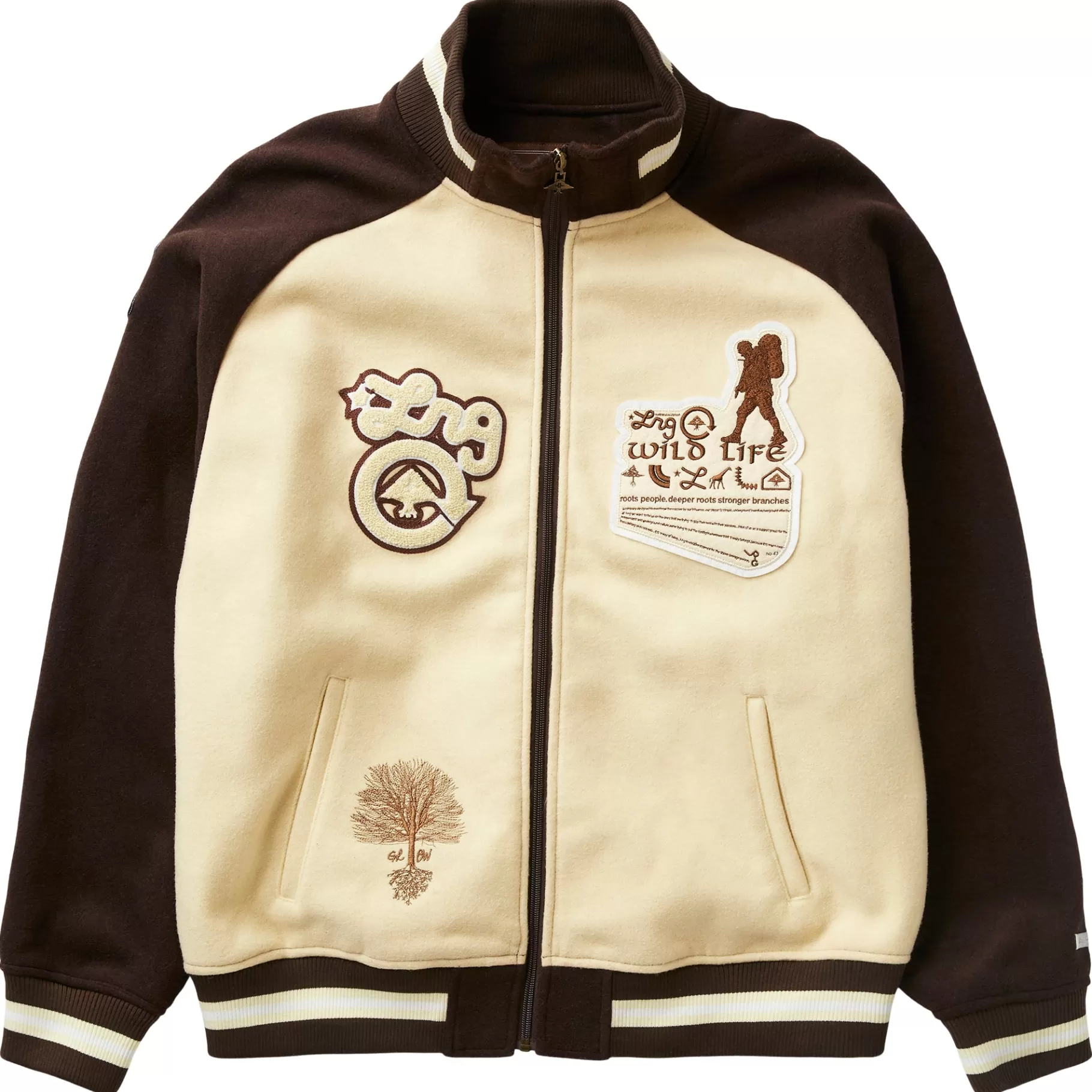 Hombres LRG Chaqueta De Lana Elephant Bay