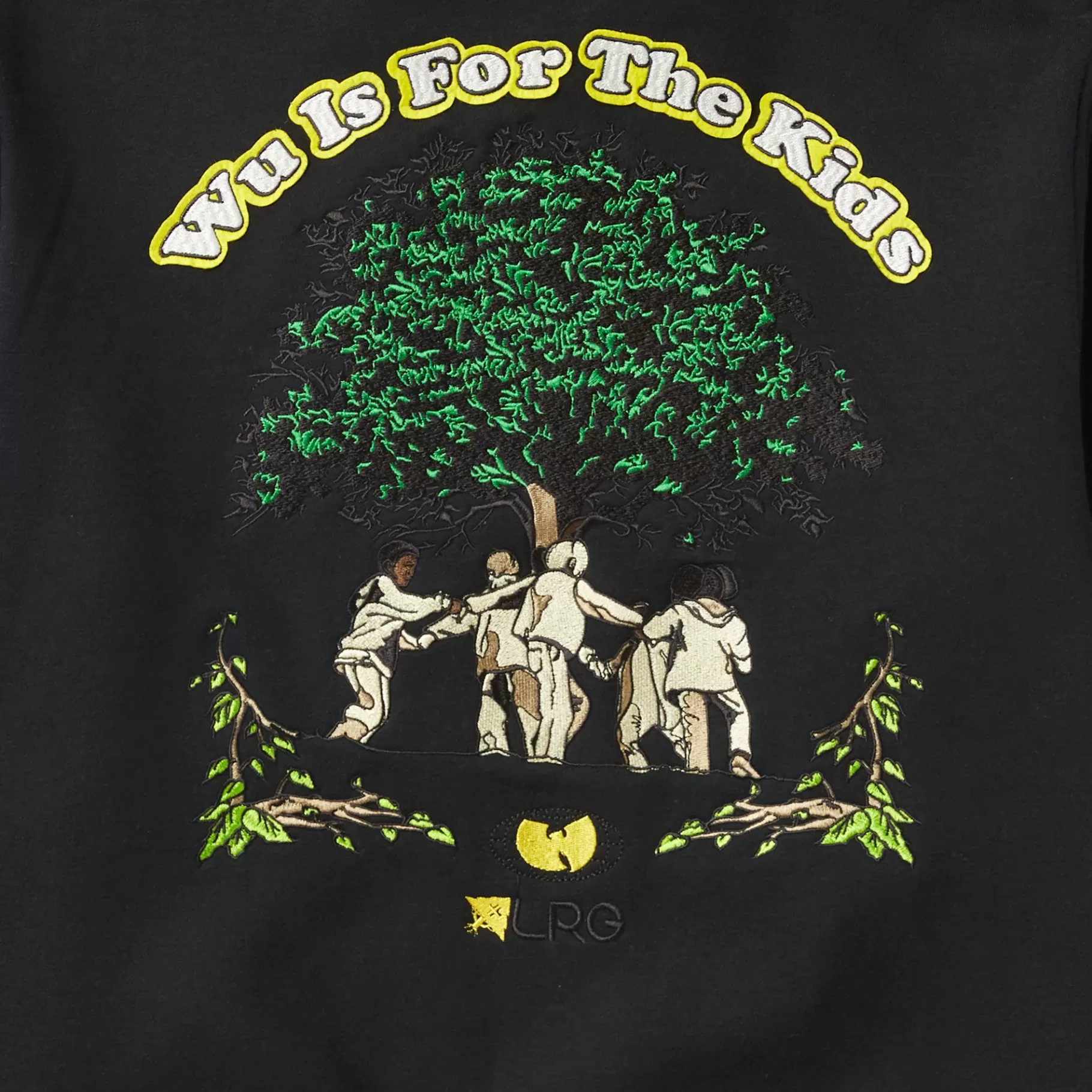 Hombres LRG Chaqueta Deportiva Wu Tang X Wu Is For Kids