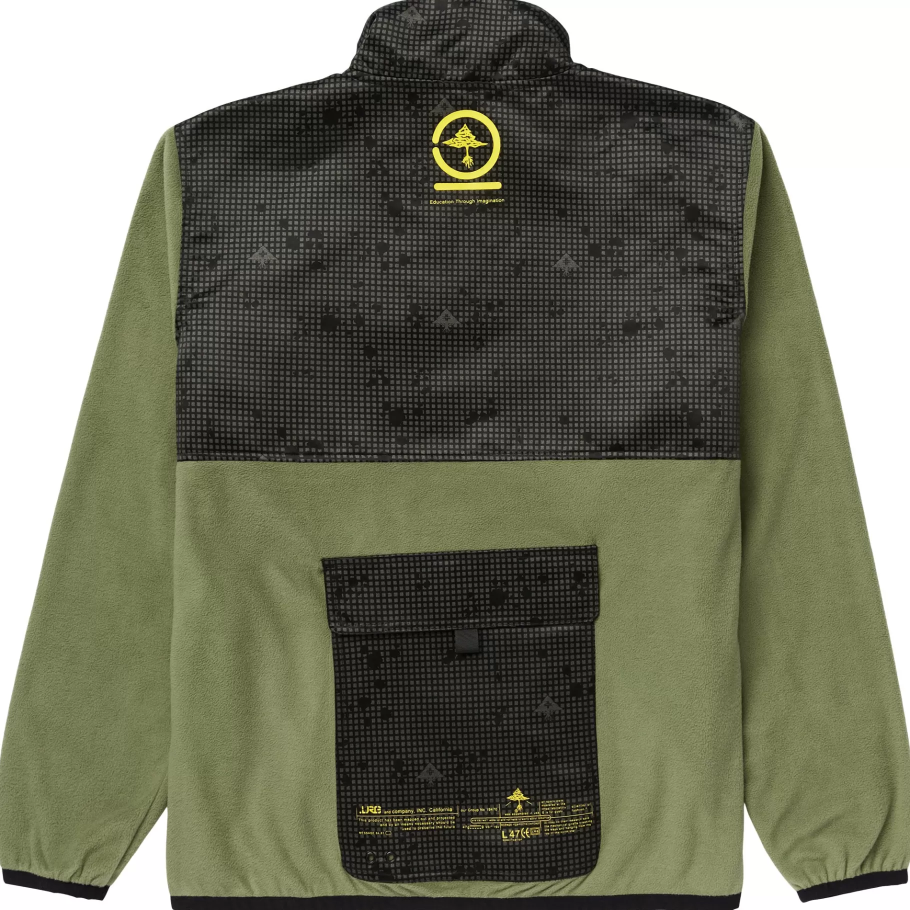 Hombres LRG Chaqueta Polar Future Station