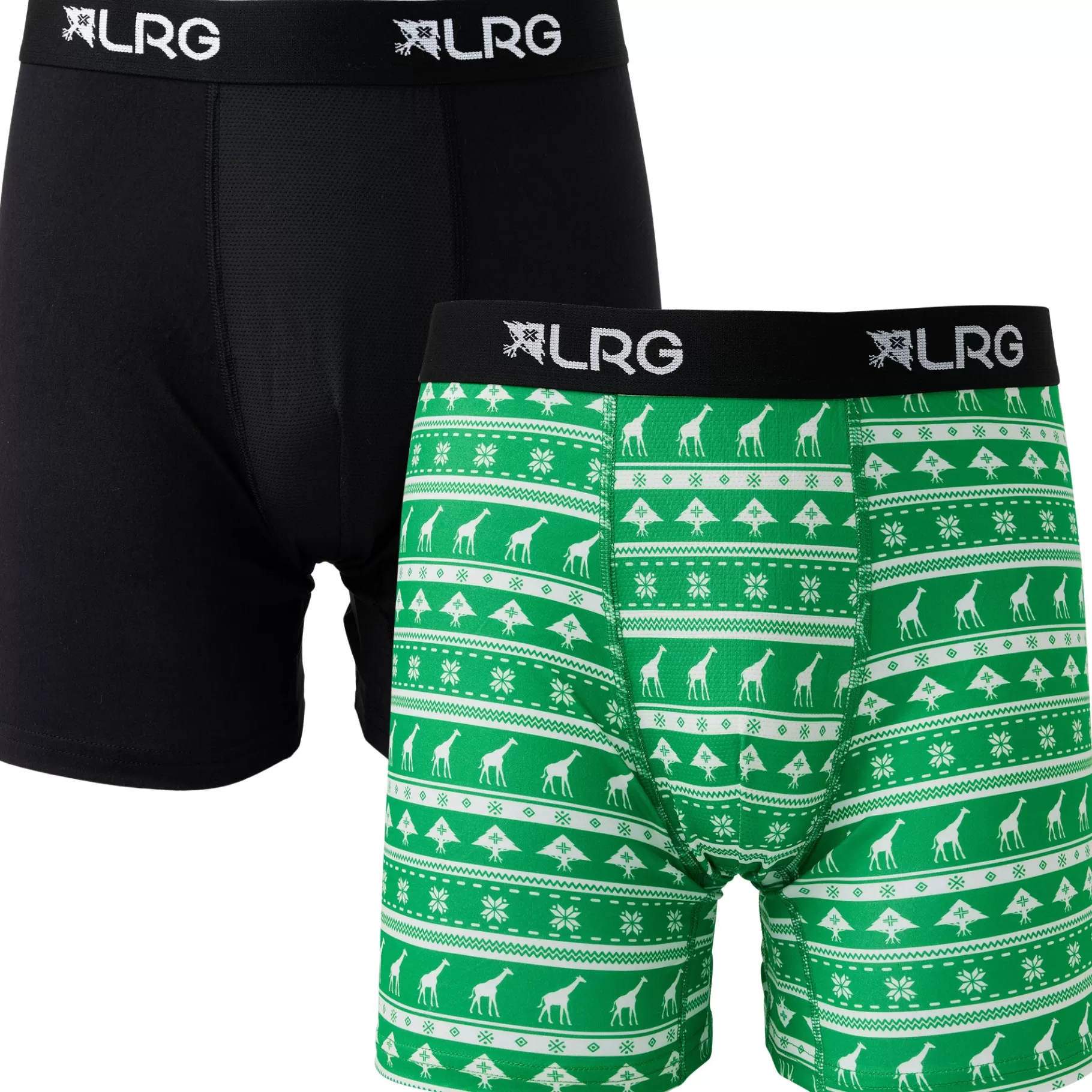 Hombres LRG Pack De 2 Calzoncillos Tipo Boxer Navidenos
