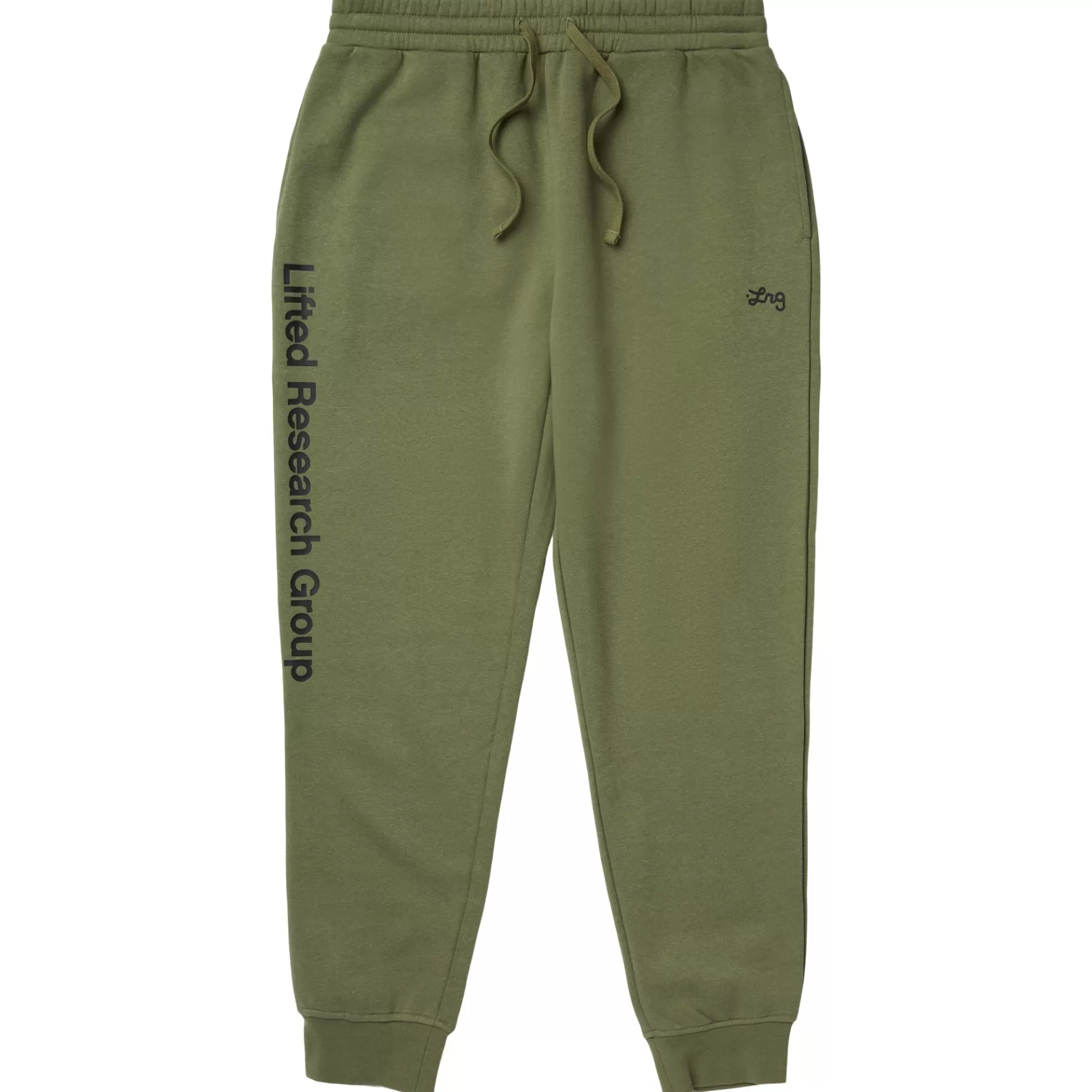 Hombres LRG Pantalones Deportivos Tipo Jogger Con Texto Levantado