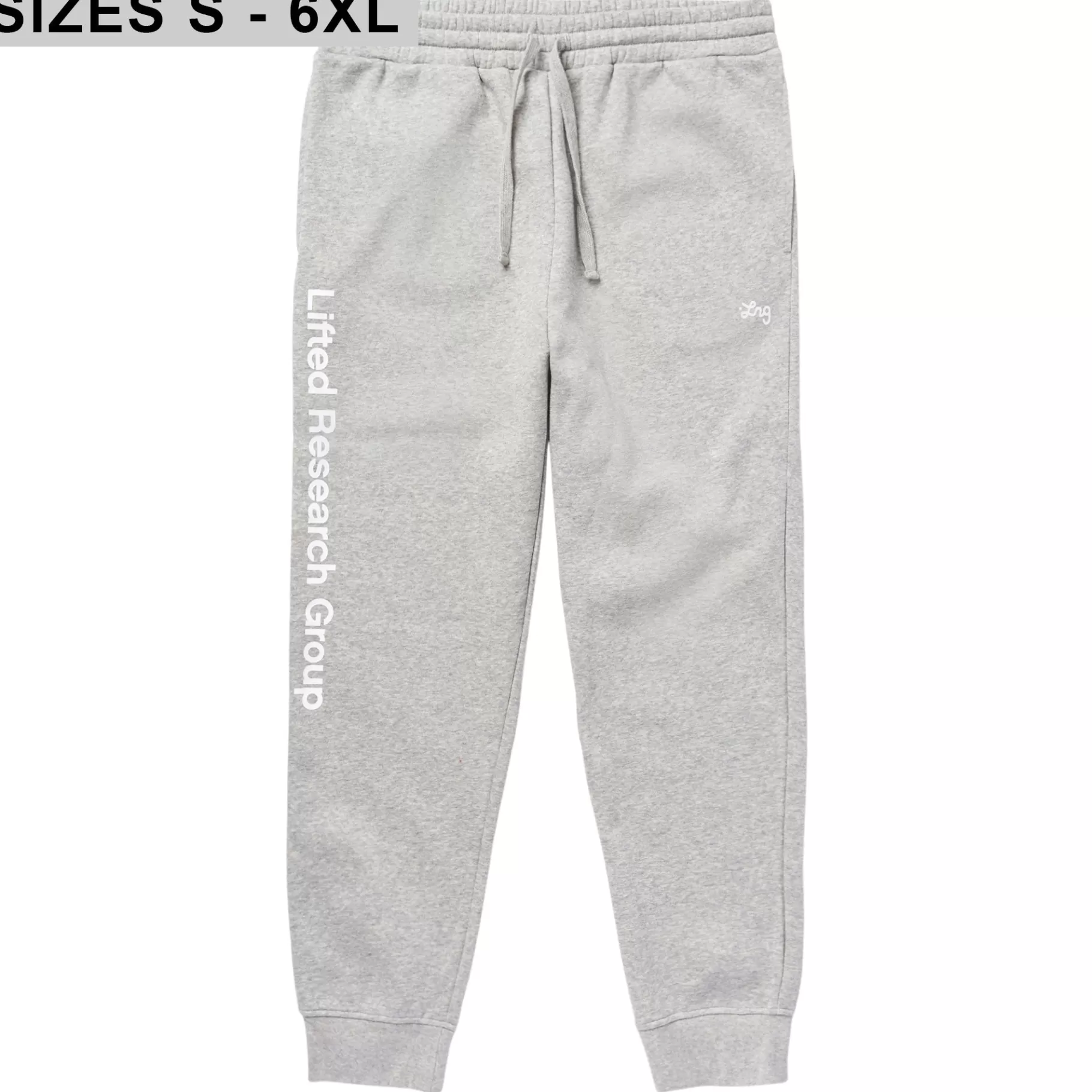 Hombres LRG Pantalones Deportivos Tipo Jogger Con Texto Levantado