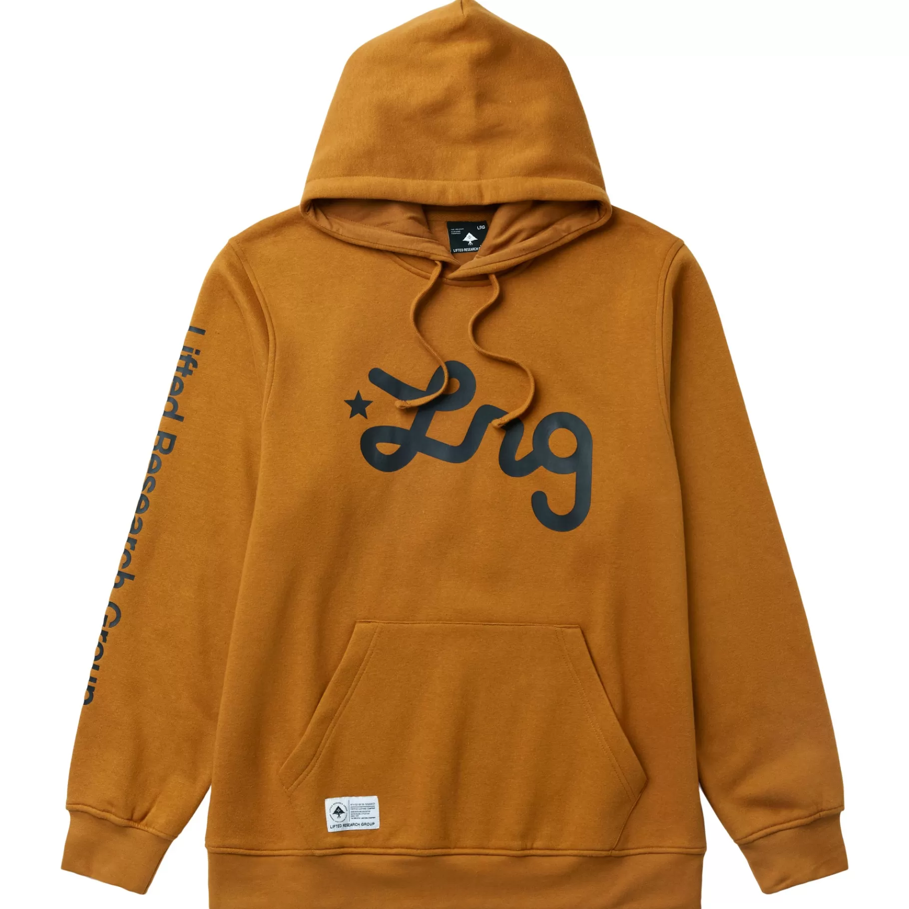 Hombres LRG Script Levantado Sudadera Con Capucha