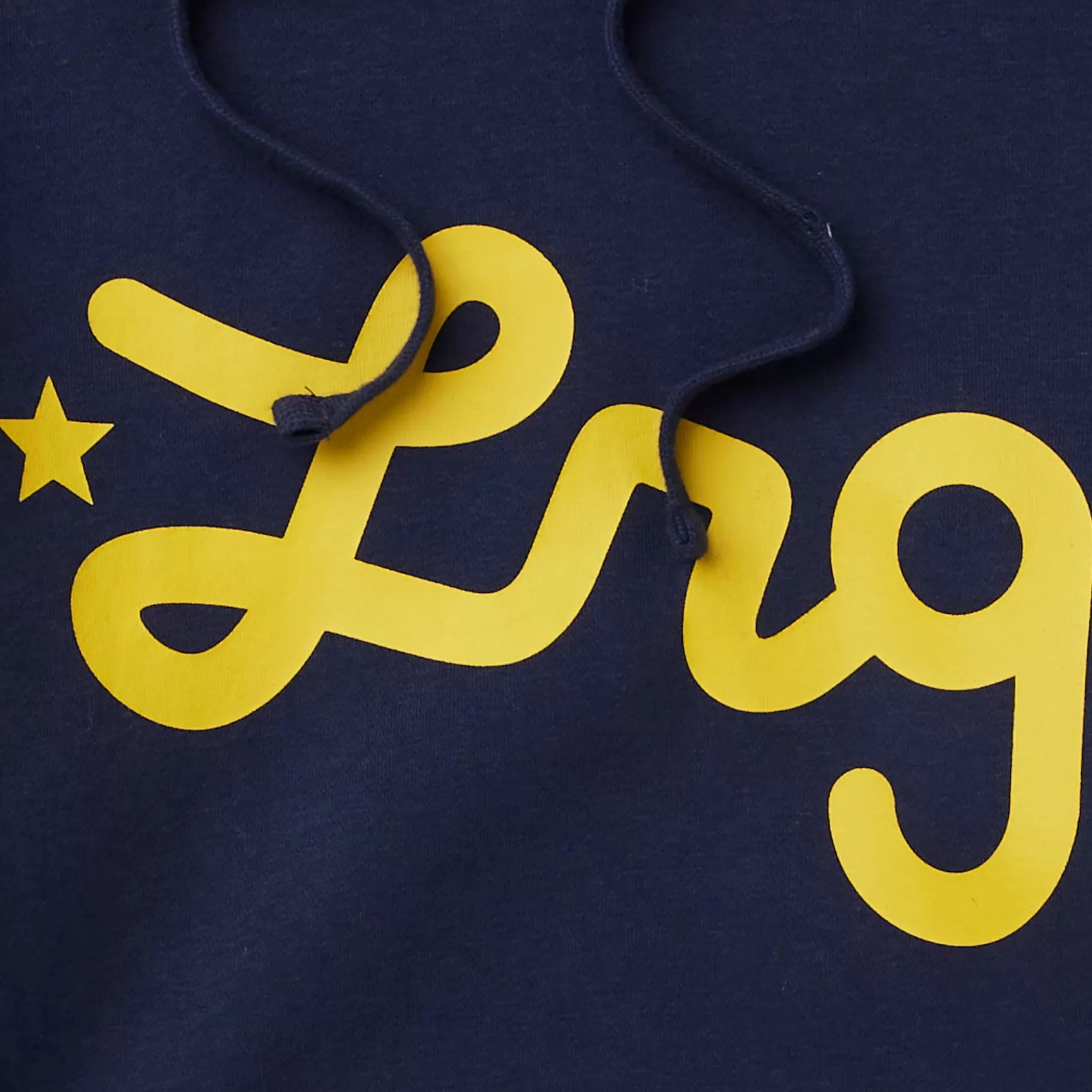 Hombres LRG Script Levantado Sudadera Con Capucha