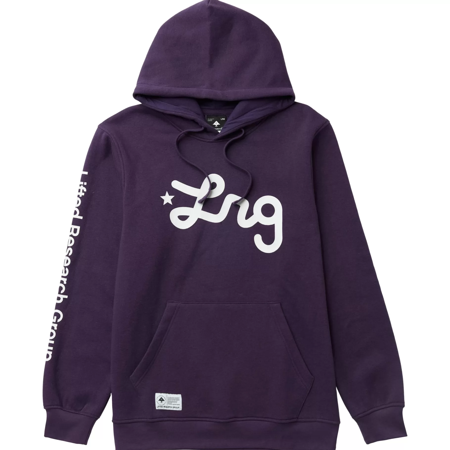 Hombres LRG Script Levantado Sudadera Con Capucha