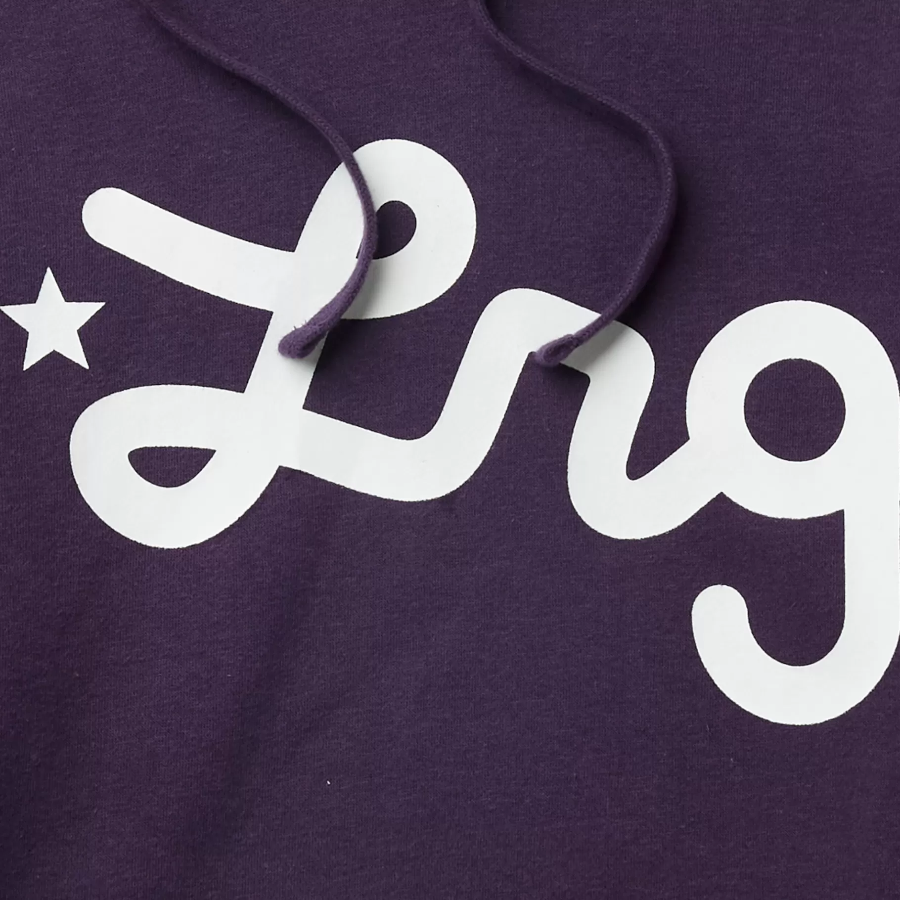 Hombres LRG Script Levantado Sudadera Con Capucha