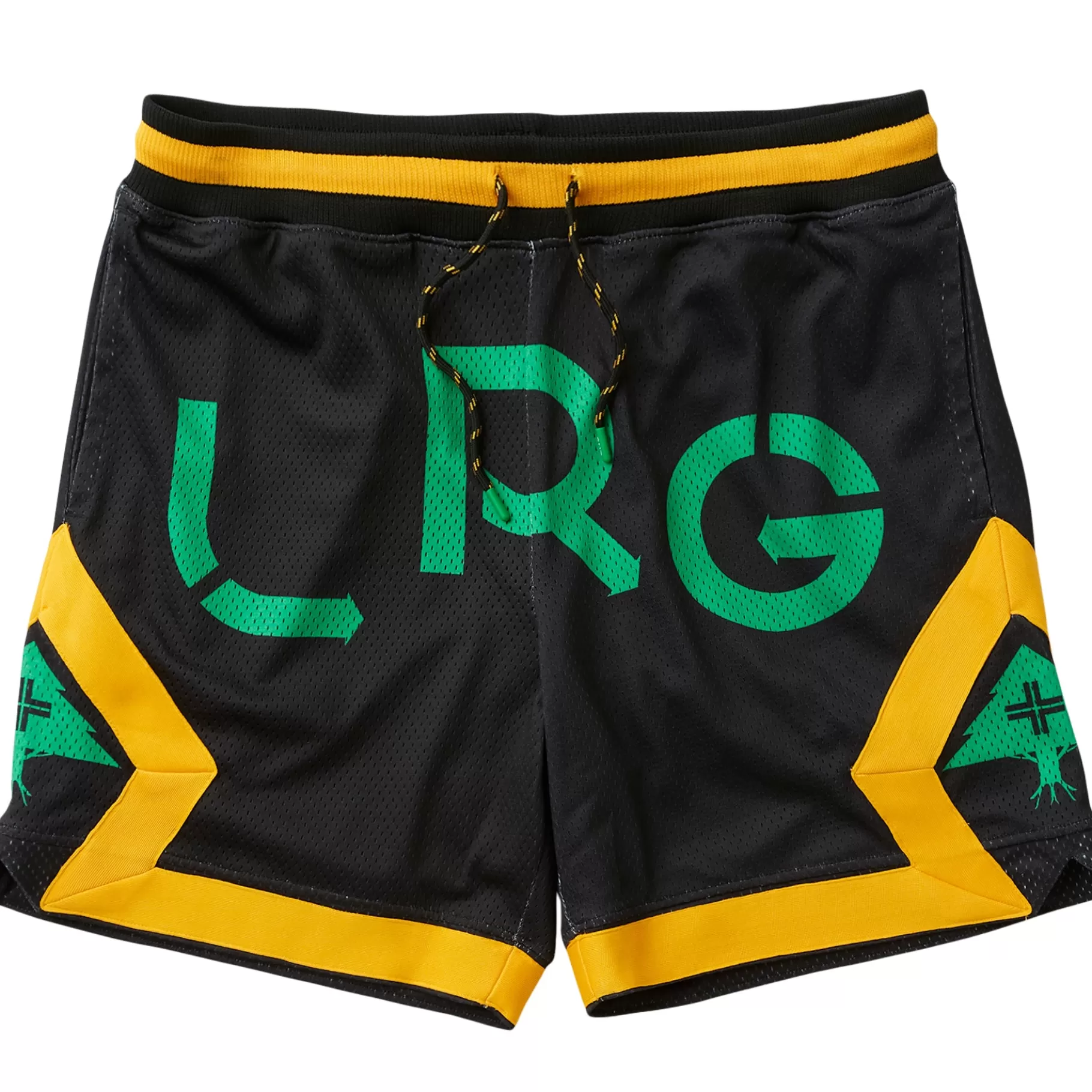 Hombres LRG Shorts De Malla Con Diseno