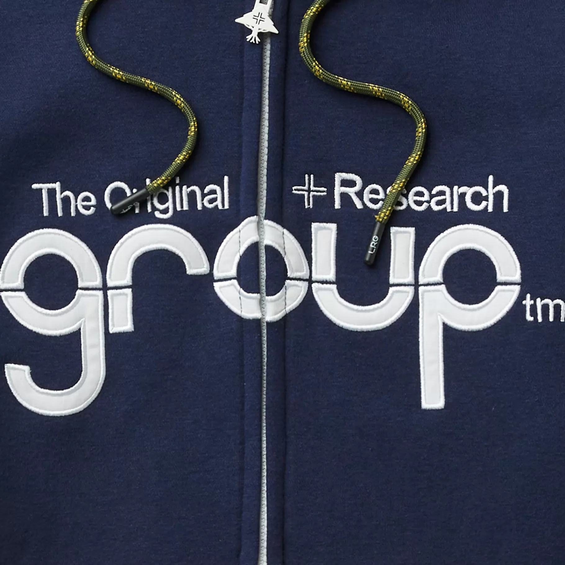 Hombres LRG Sudadera Con Capucha Y Cremallera Completa Del Grupo Original